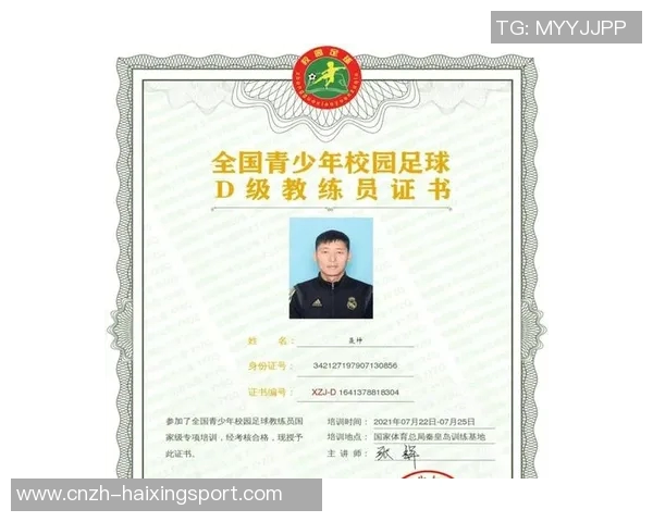 足球D级教练证的获取途径与职业发展前景分析